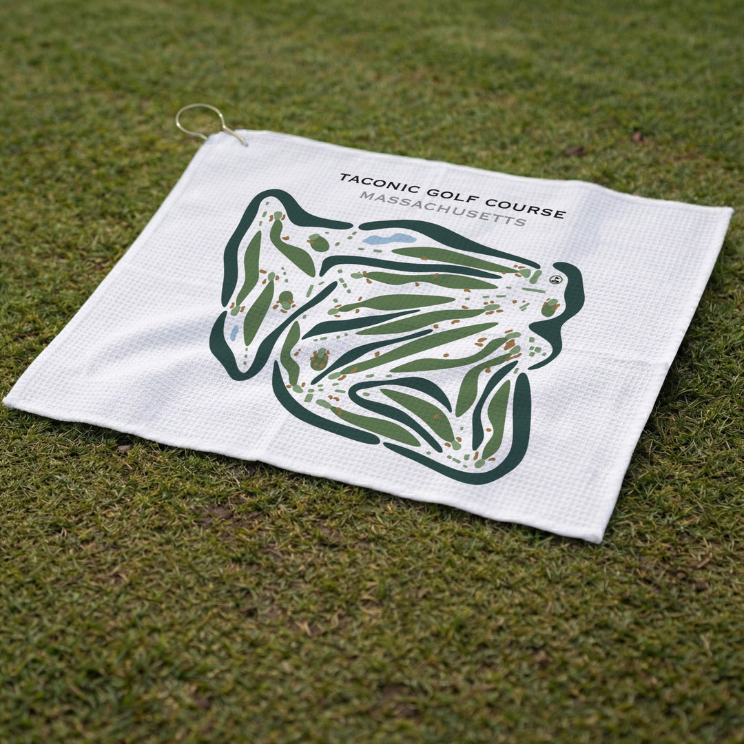 Taconic Golf Course, Massachusetts - Printed Golf Courses