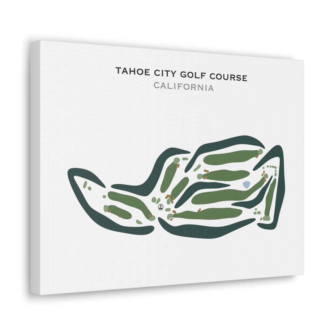 Tahoe City Golf Course, California - Printed Golf Courses