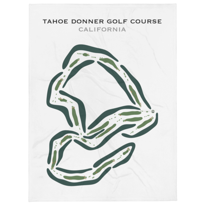 Tahoe Donner Golf Course, California - Printed Golf Courses