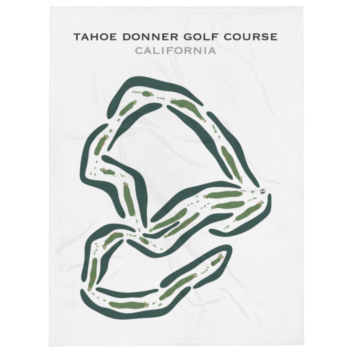 Tahoe Donner Golf Course, California - Printed Golf Courses