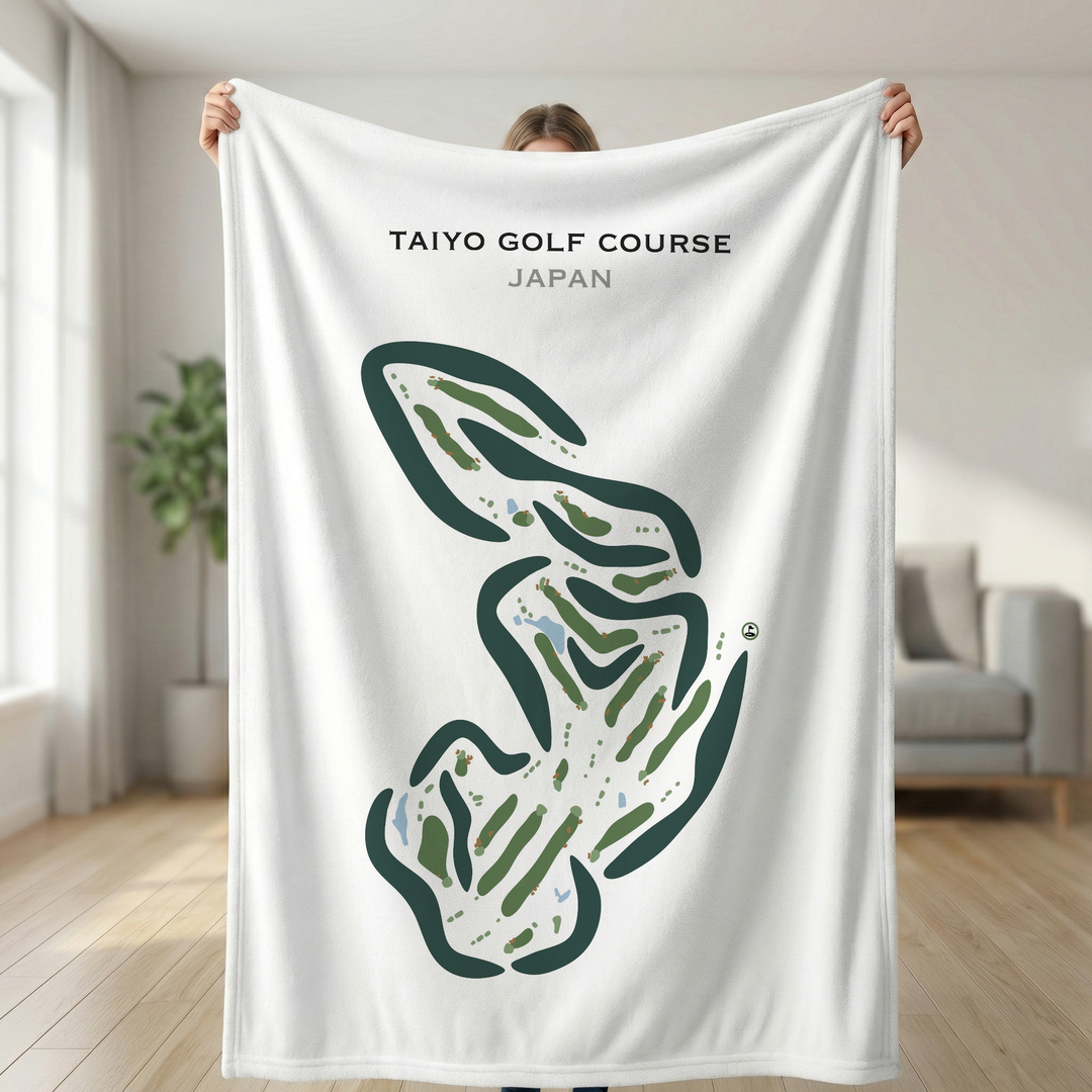 Taiyo Golf Course, Japan - Printed Golf Courses