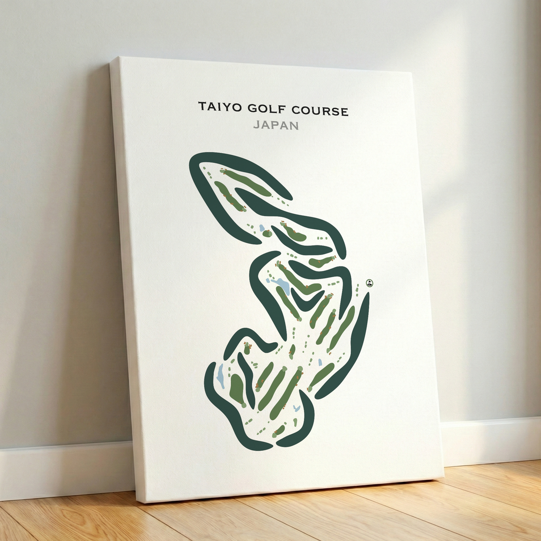 Taiyo Golf Course, Japan - Printed Golf Courses