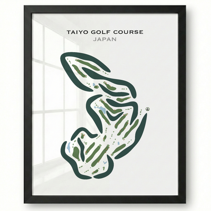 Taiyo Golf Course, Japan - Printed Golf Courses