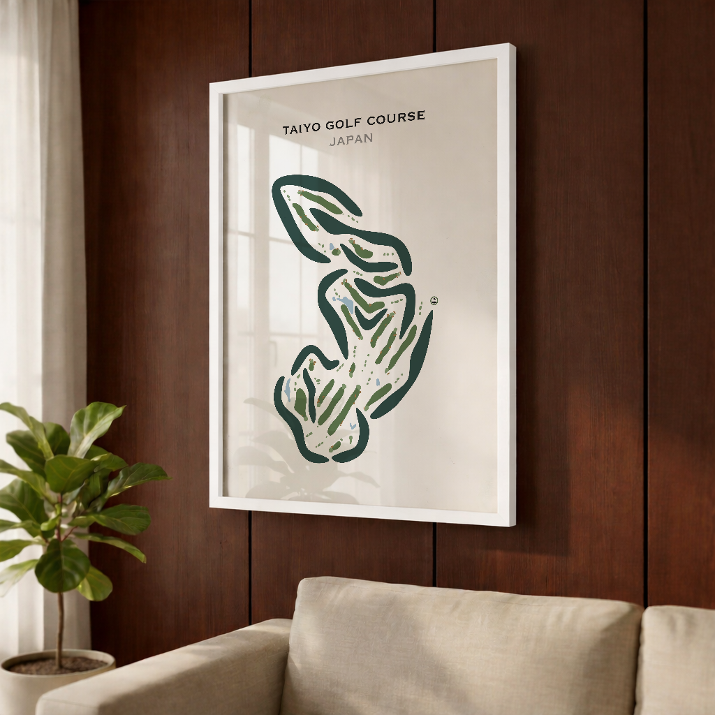 Taiyo Golf Course, Japan - Printed Golf Courses
