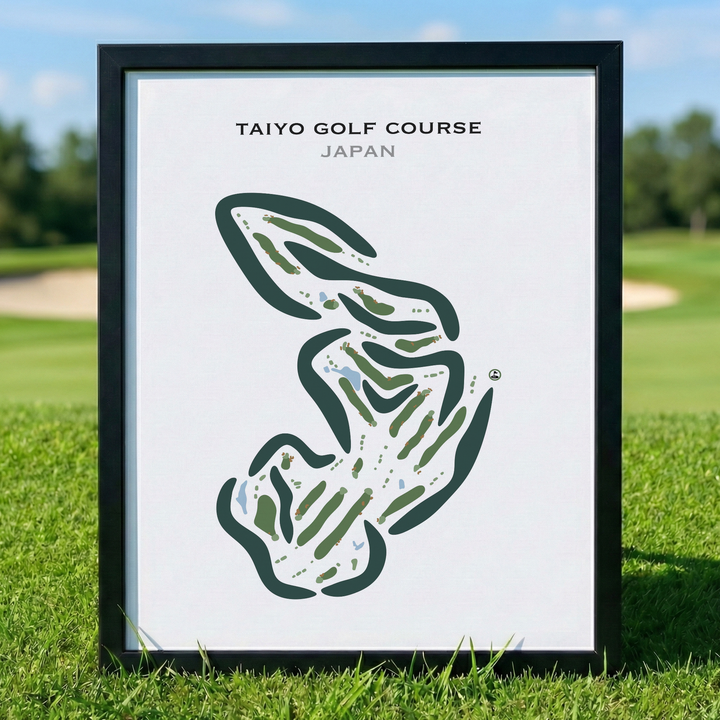 Taiyo Golf Course, Japan - Printed Golf Courses