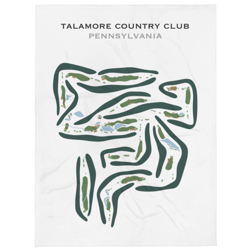 Talamore Country Club, Pennsylvania - Printed Golf Courses