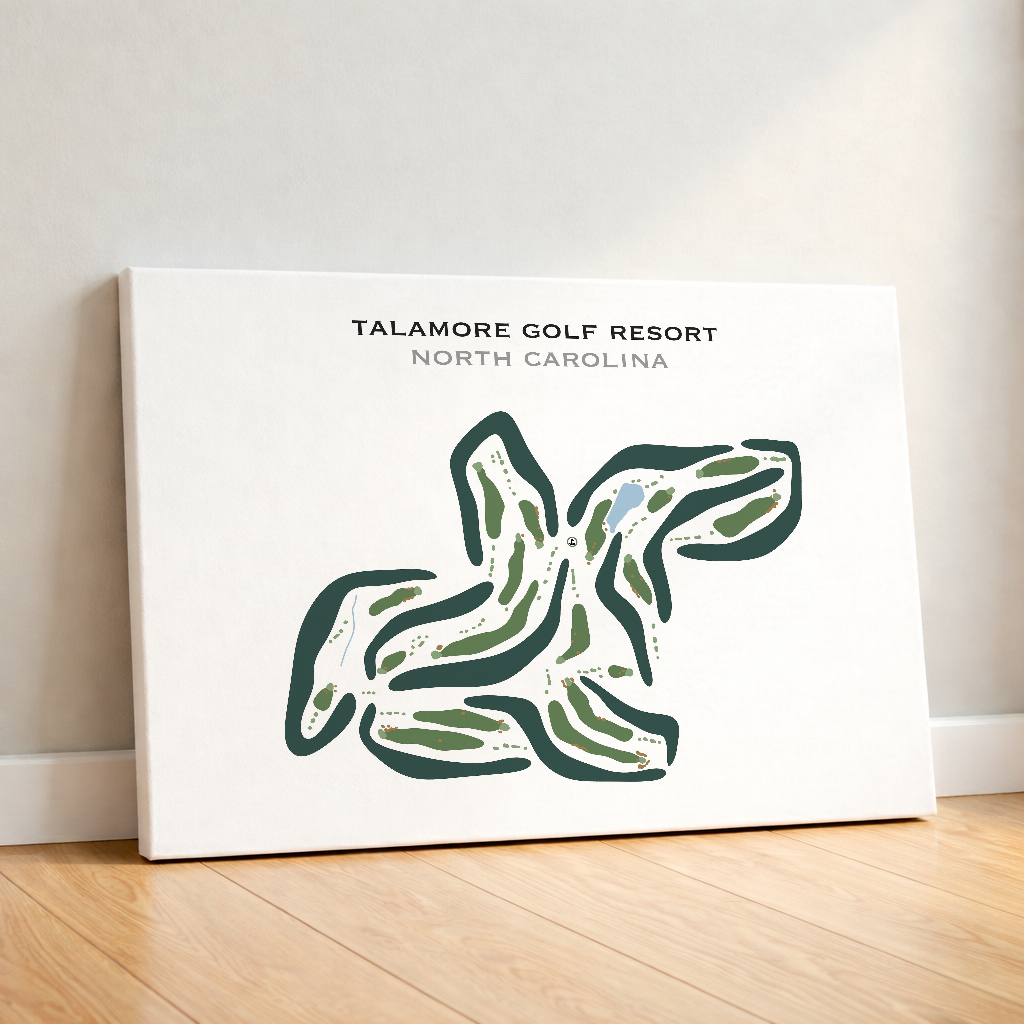 Talamore Golf Resort, North Carolina - Printed Golf Courses