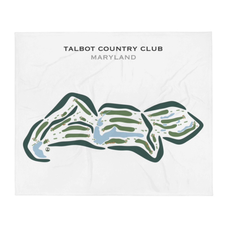 Talbot Country Club, Maryland - Printed Golf Courses