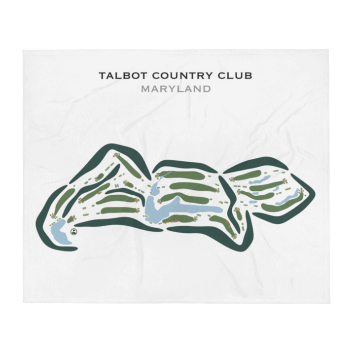 Talbot Country Club, Maryland - Printed Golf Courses