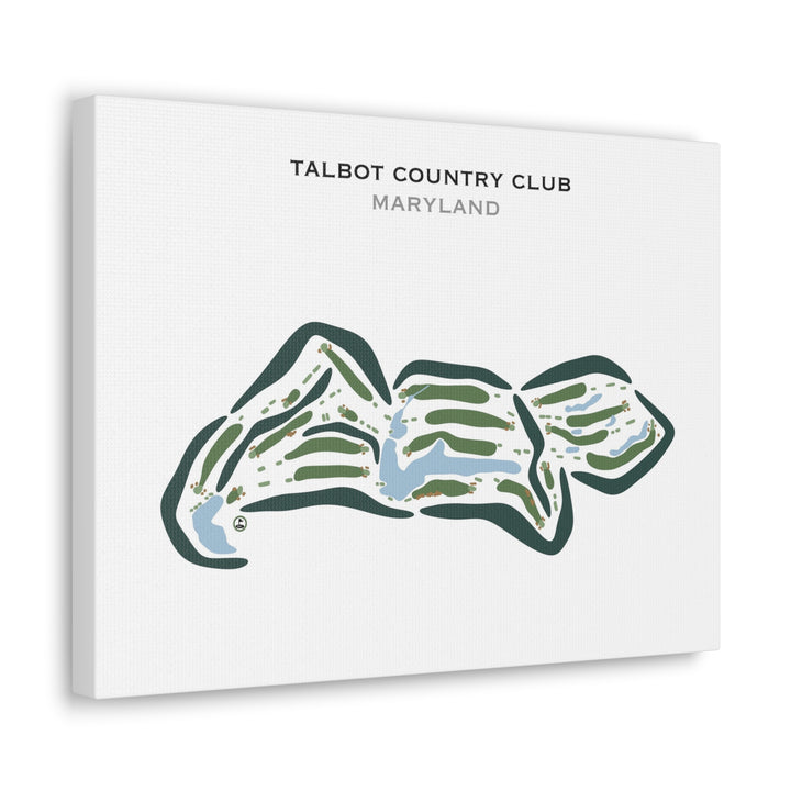 Talbot Country Club, Maryland - Printed Golf Courses