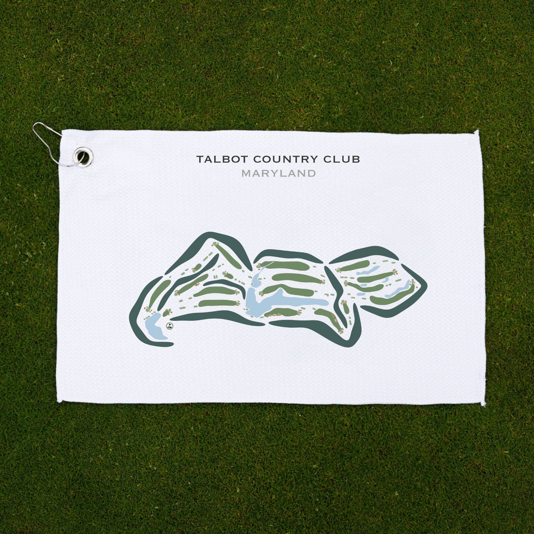 Talbot Country Club, Maryland - Printed Golf Courses