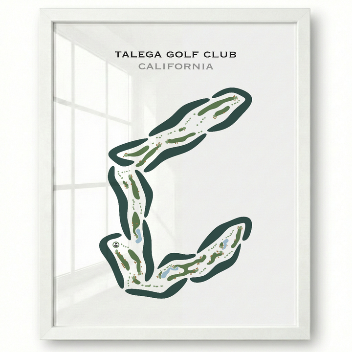Talega Golf Club, California - Printed Golf Course