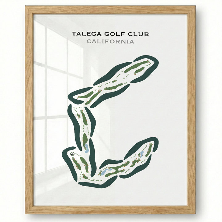 Talega Golf Club, California - Printed Golf Course