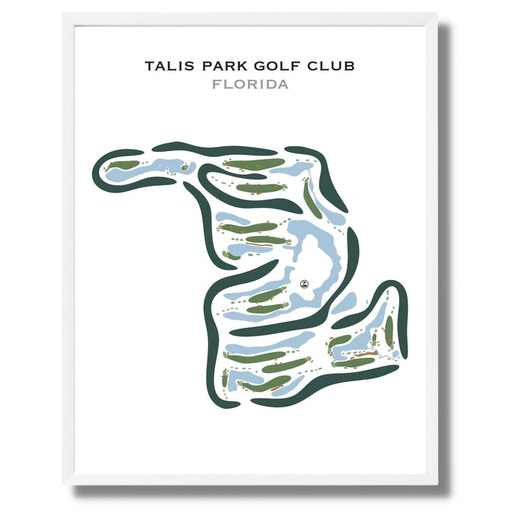 Talis Park, Florida - Printed Golf Courses - Golf Course Prints