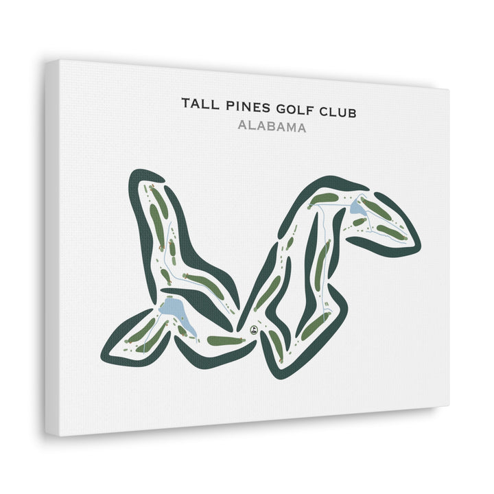 Tall Pines Golf Club, Alabama - Printed Golf Courses