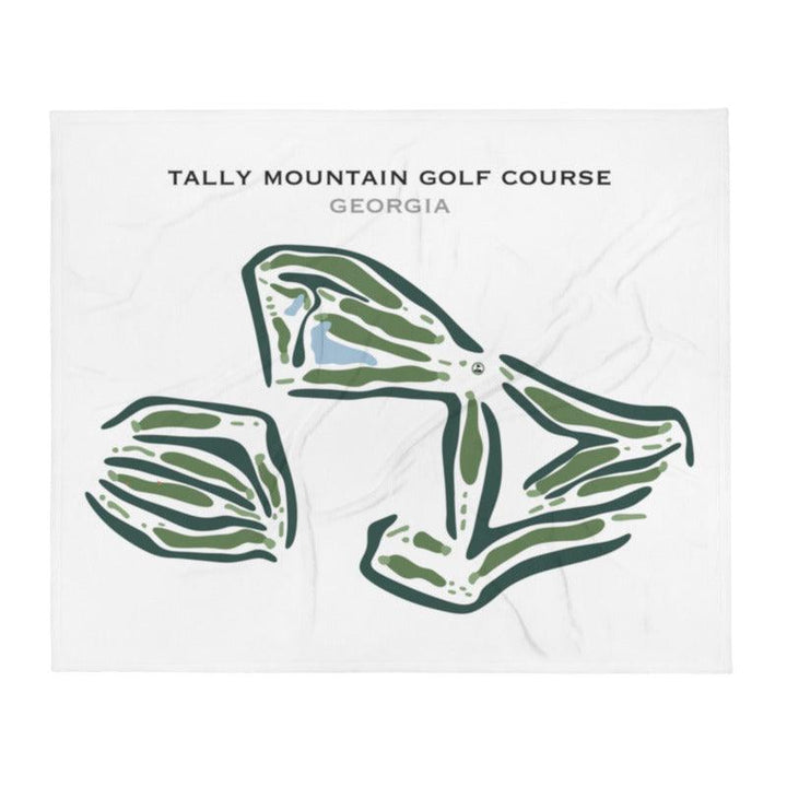 Tally Mountain Golf Course, Georgia - Printed Golf Course