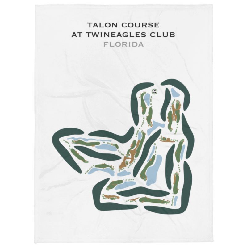 Talon Course at TwinEagles Club, Florida - Printed Golf Courses