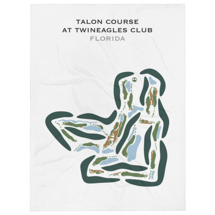 Talon Course at TwinEagles Club, Florida - Printed Golf Courses