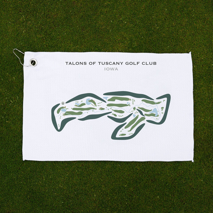 Talons Of Tuscany Golf Club, Iowa - Printed Golf Courses