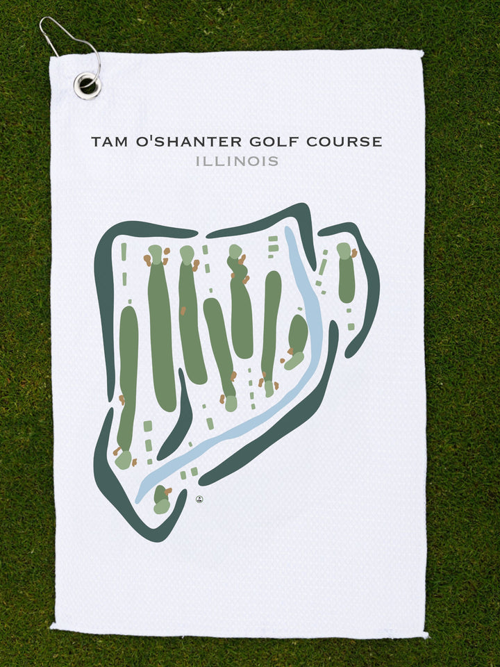 Tam O'Shanter Golf Course, Illinois - Printed Golf Courses