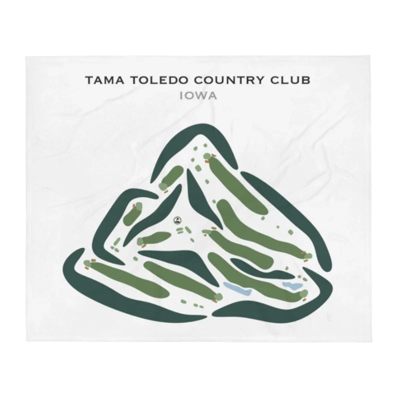 Tama Toledo Country Club, Iowa - Printed Golf Courses