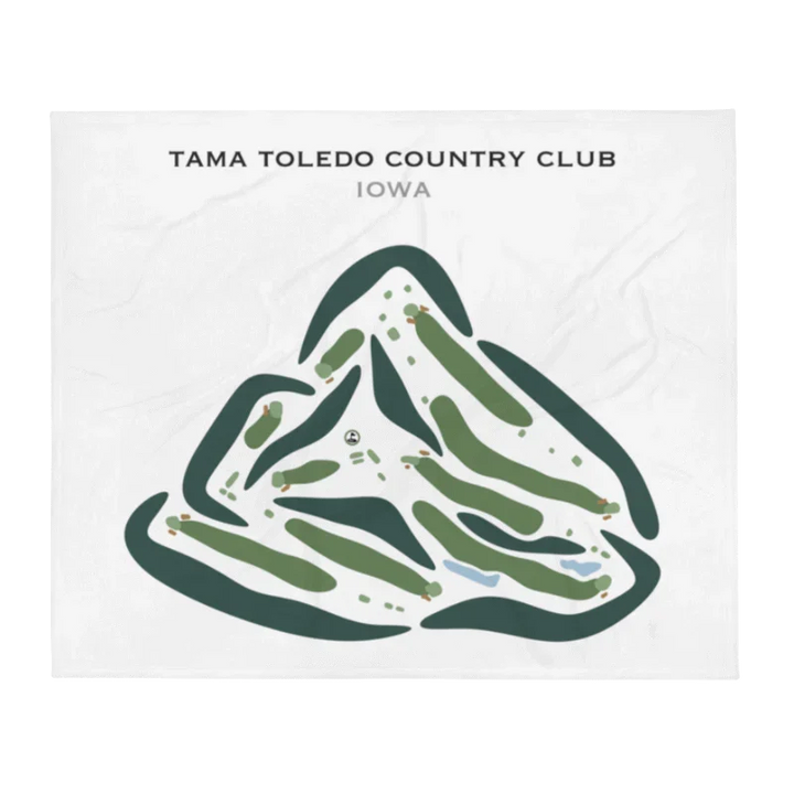 Tama Toledo Country Club, Iowa - Printed Golf Courses