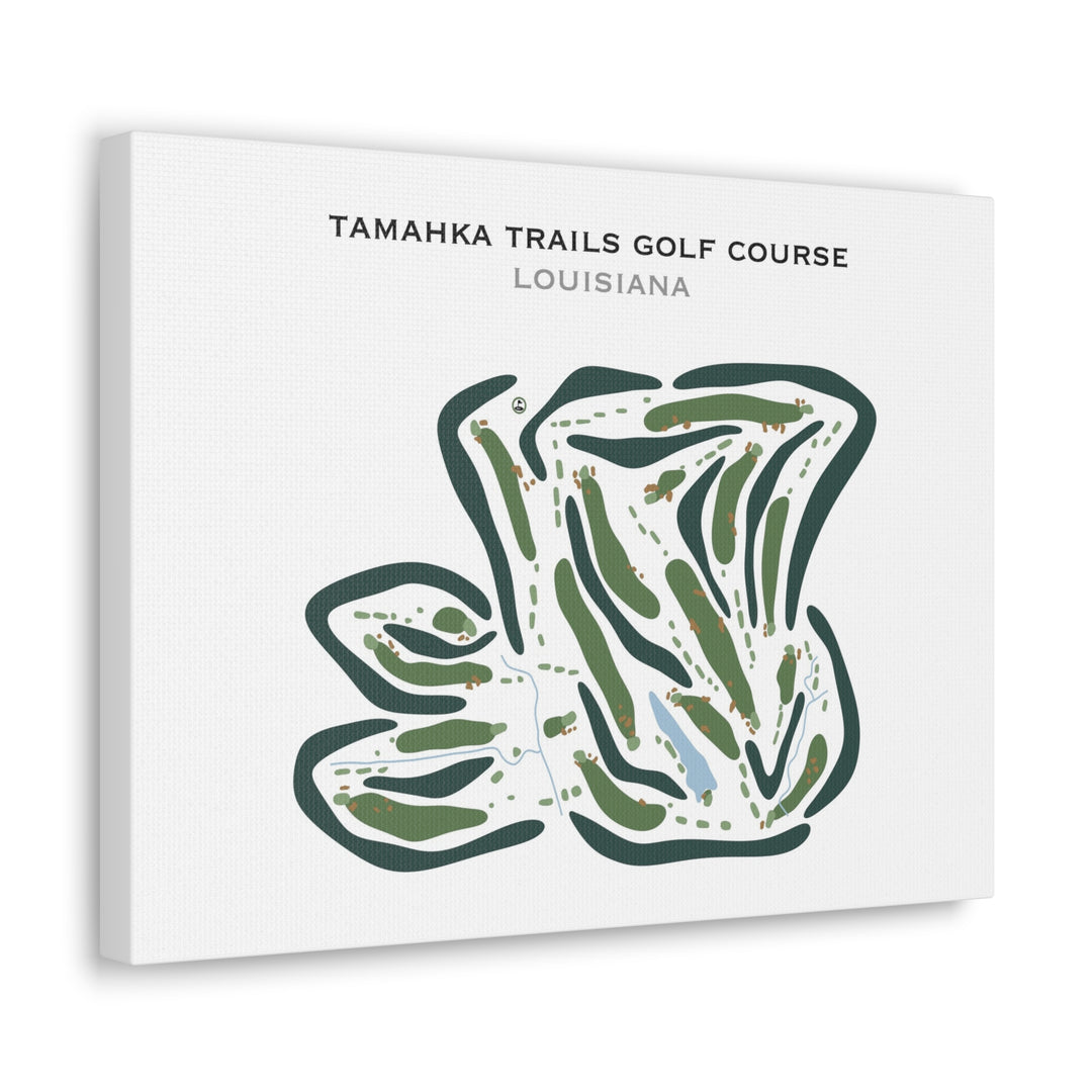 Tamahka Trails Golf Course, Louisiana - Printed Golf Courses