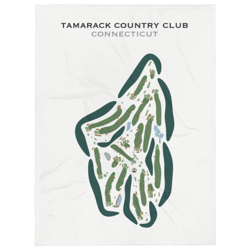 Tamarack Country Club, Connecticut - Printed Golf Courses