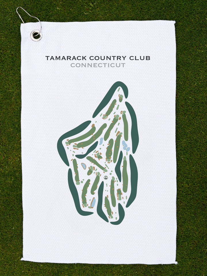 Tamarack Country Club, Connecticut - Printed Golf Courses