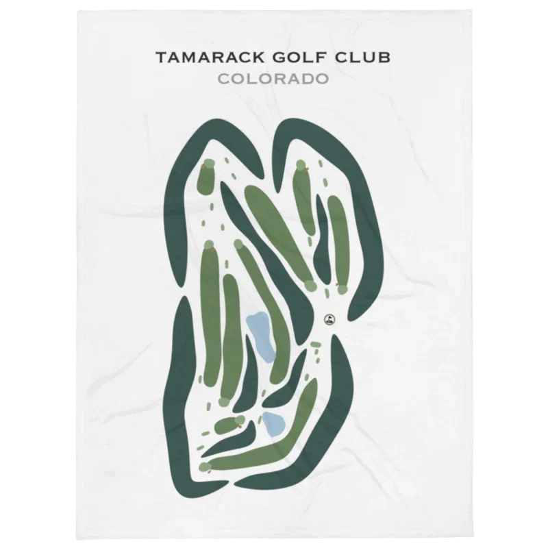 Tamarack Golf Club, Colorado - Printed Golf Courses