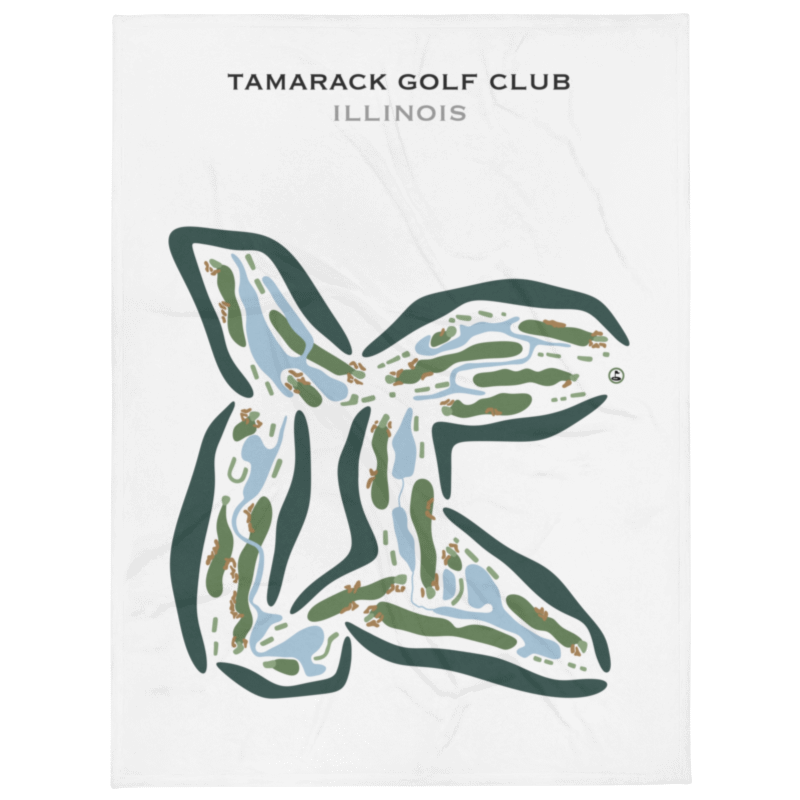 Tamarack Golf Club, Illinois - Printed Golf Courses