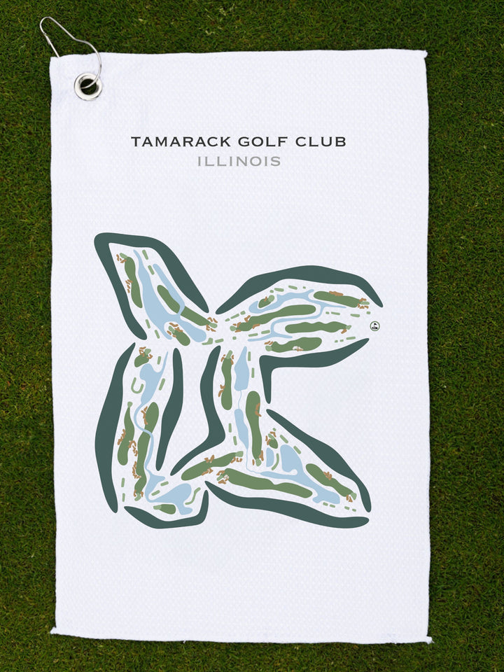 Tamarack Golf Club, Illinois - Printed Golf Courses