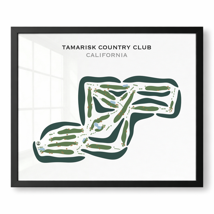 Tamarisk Country Club, California - Printed Golf Courses