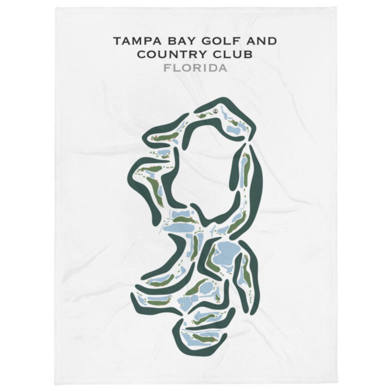 Tampa Bay Golf & Country Club, Florida - Printed Golf Courses