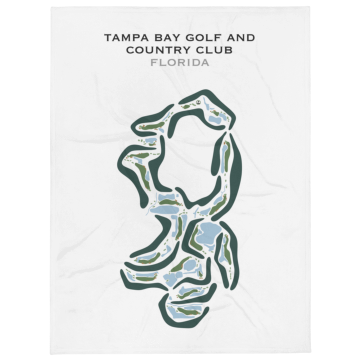 Tampa Bay Golf & Country Club, Florida - Printed Golf Courses