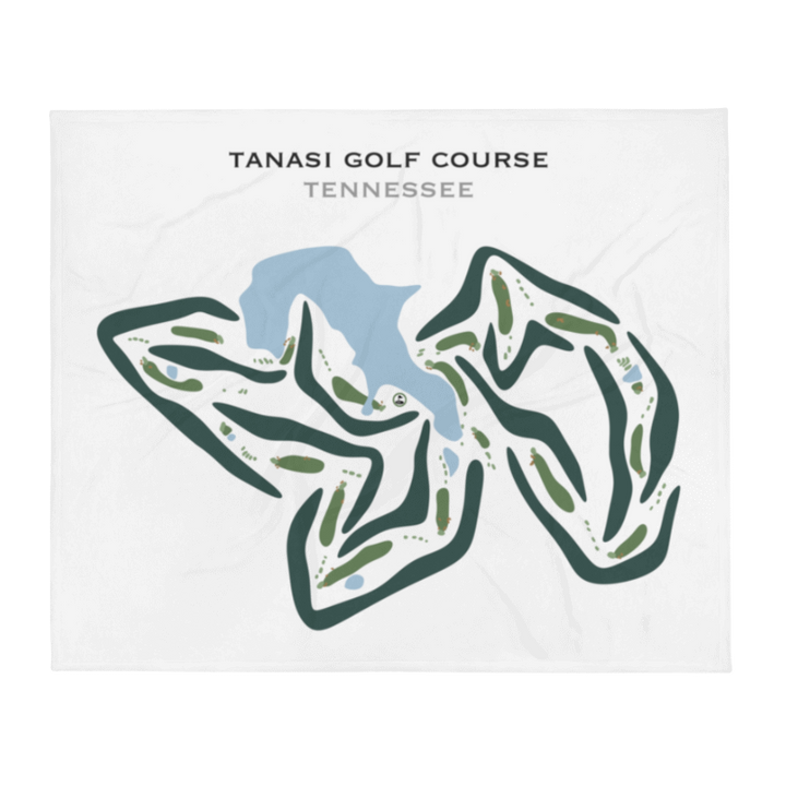 Tanasi Golf Course, Tennessee - Printed Golf Courses