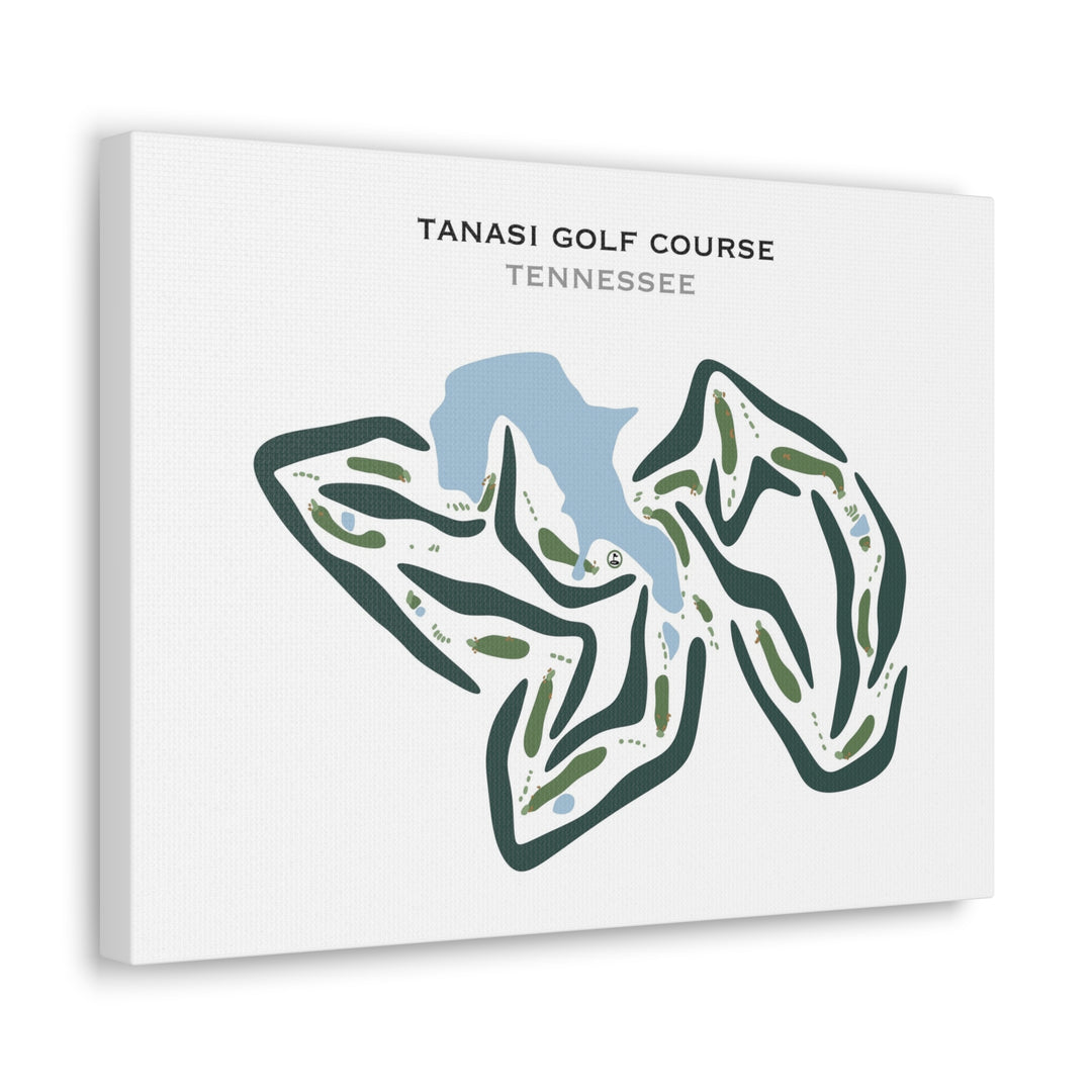 Tanasi Golf Course, Tennessee - Printed Golf Courses