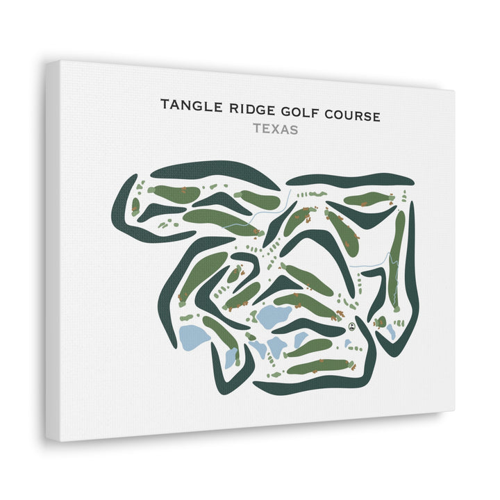 Tangle Ridge Golf Course, Texas - Printed Golf Courses