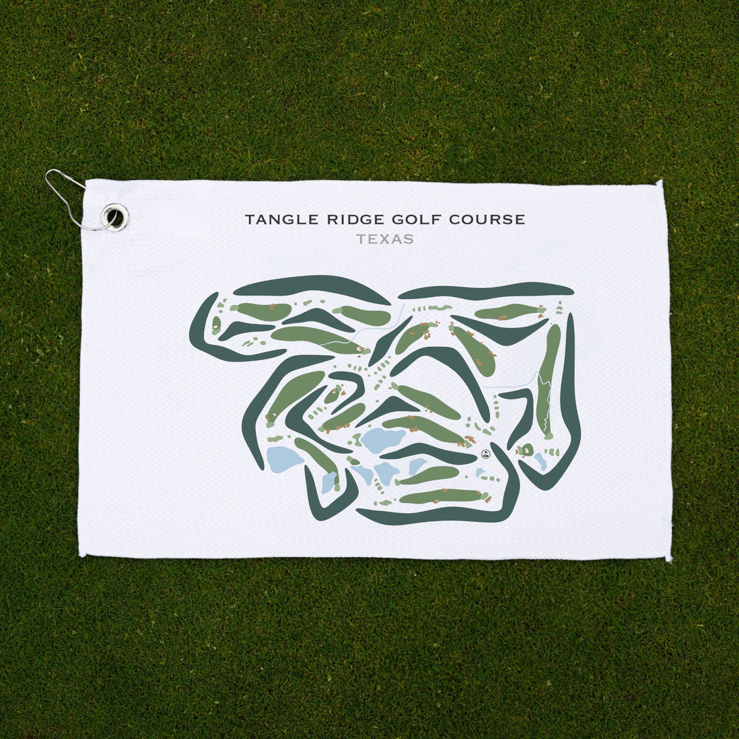 Tangle Ridge Golf Course, Texas - Printed Golf Courses