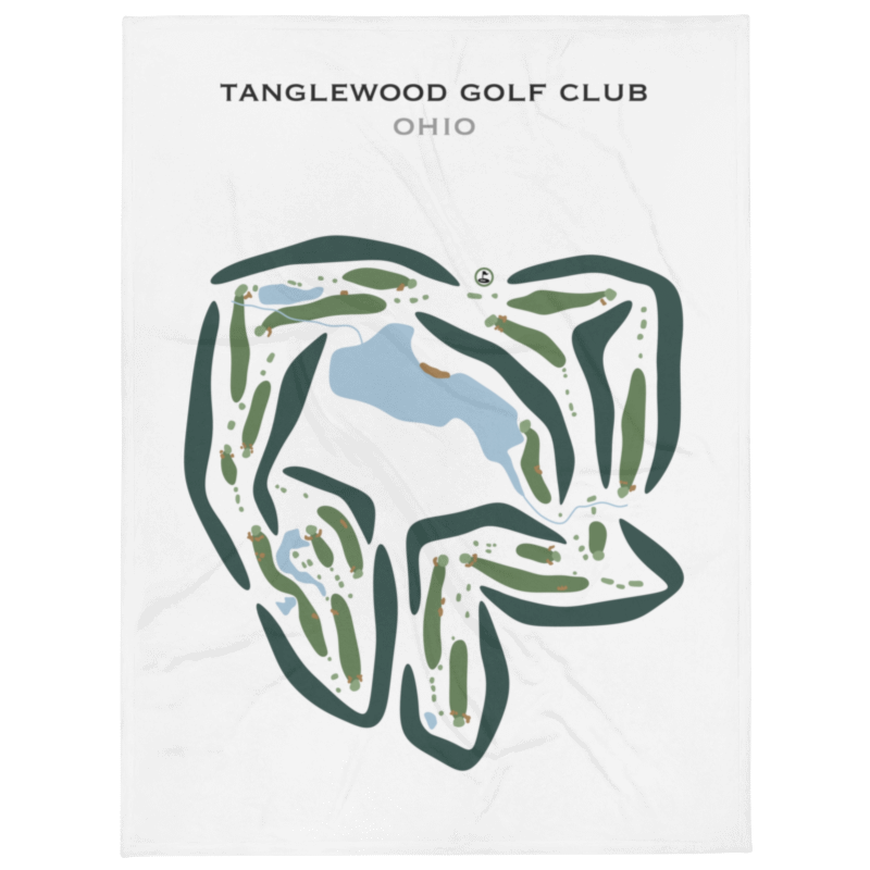 Tanglewood Golf Club, Ohio - Printed Golf Courses