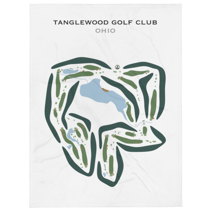 Tanglewood Golf Club, Ohio - Printed Golf Courses