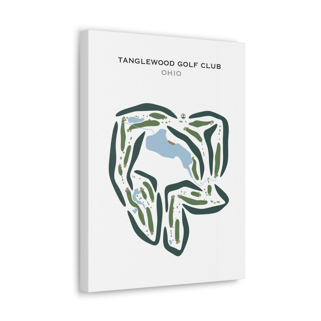 Tanglewood Golf Club, Ohio - Printed Golf Courses