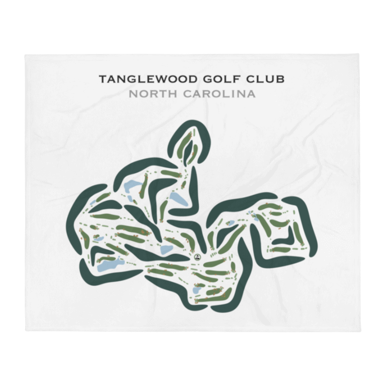 Tanglewood Golf Club, North Carolina - Printed Golf Courses