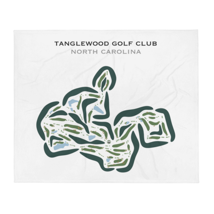 Tanglewood Golf Club, North Carolina - Printed Golf Courses