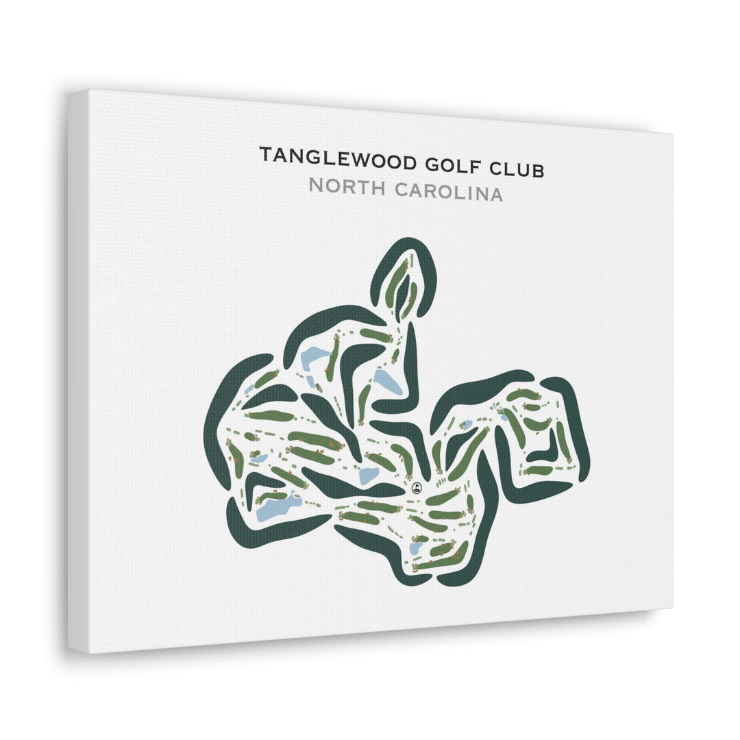 Tanglewood Golf Club, North Carolina - Printed Golf Courses