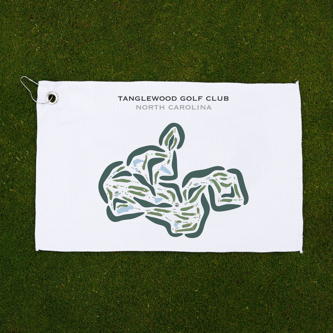 Tanglewood Golf Club, North Carolina - Printed Golf Courses