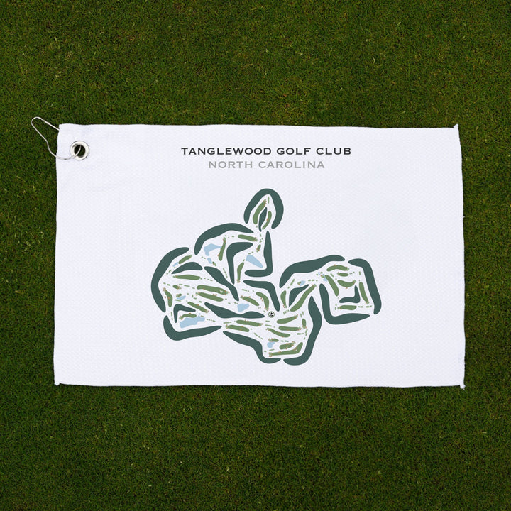 Tanglewood Golf Club, North Carolina - Printed Golf Courses