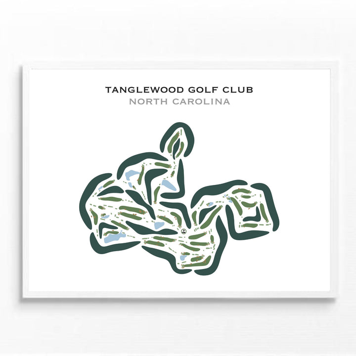 Tanglewood Golf Club, North Carolina - Printed Golf Courses
