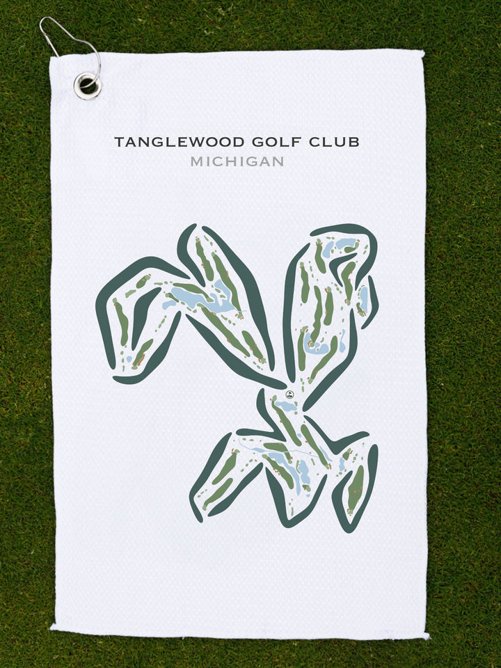 Tanglewood Golf Club, Michigan - Printed Golf Courses