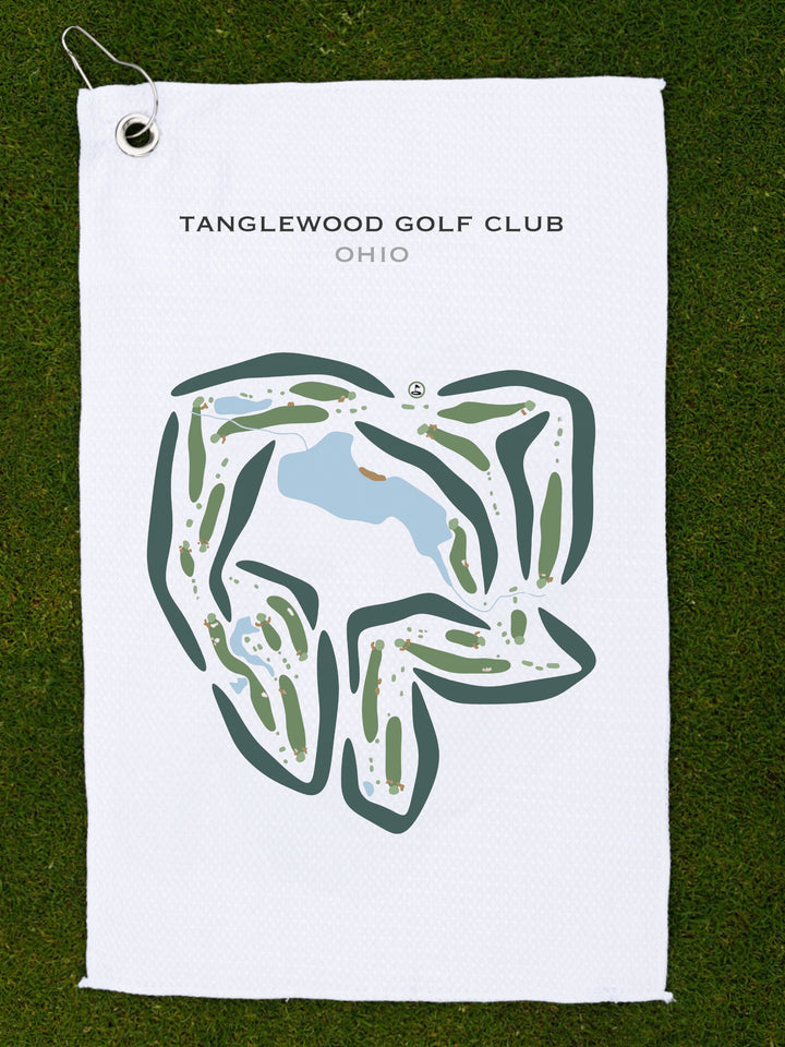 Tanglewood Golf Club, Ohio - Printed Golf Courses